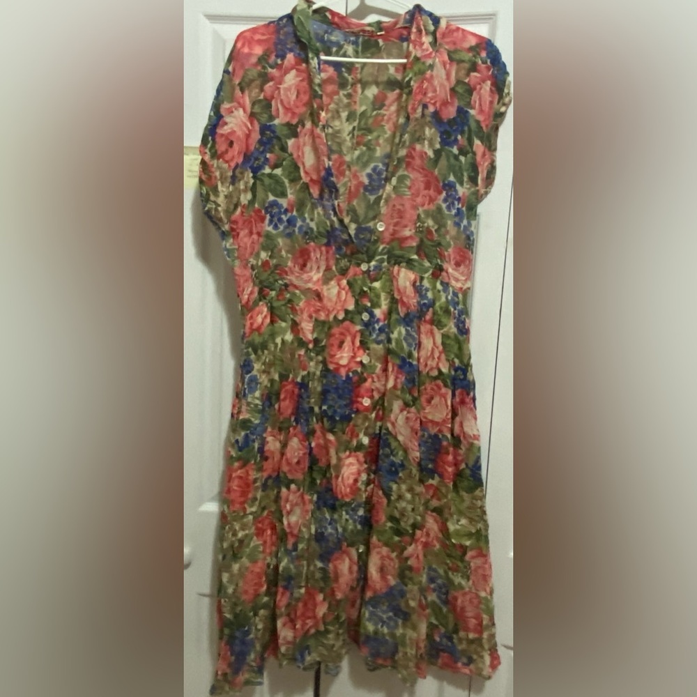 Floral spring/summer dress